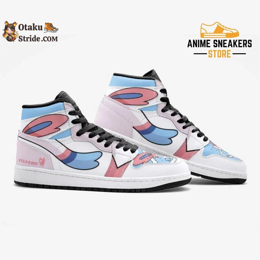Custom Sylveon Anime J-Force Shoes For fans with unique style