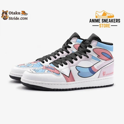 Custom Sylveon Anime J-Force Shoes For fans with unique style