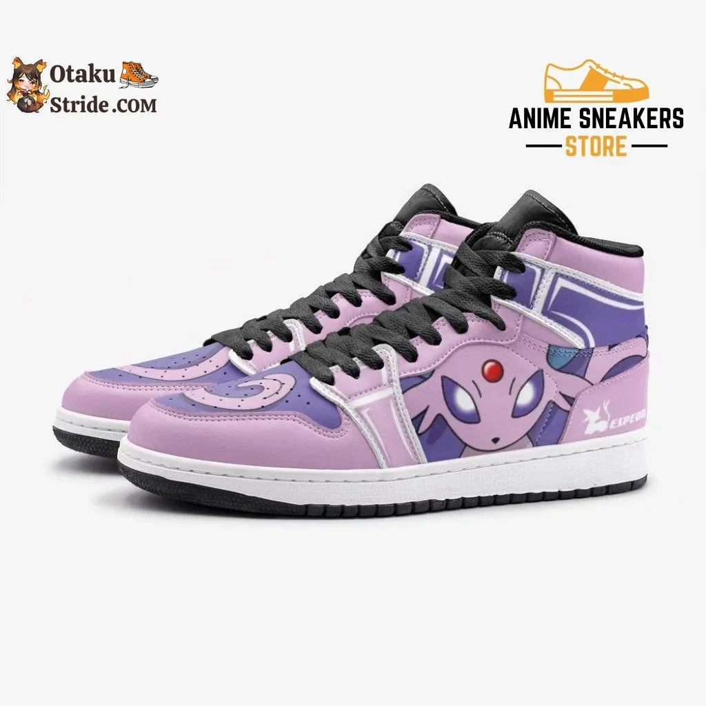 Custom Espeon Pokemon Anime J-Force Shoes A stylish tribute to Espeon