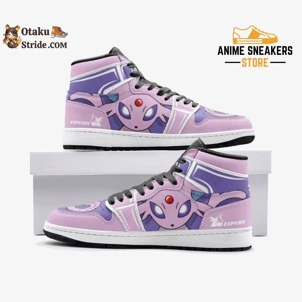 Custom Espeon Pokemon Anime J-Force Shoes A stylish tribute to Espeon