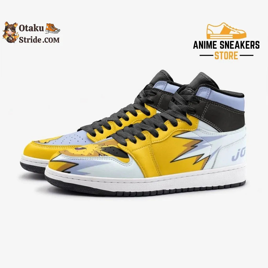 Custom Jolteon Pokemon Anime Shoes Unleash your inner trainer