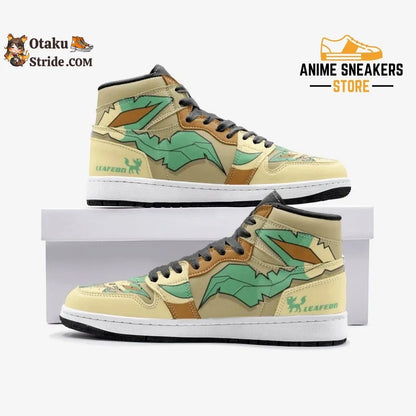 Custom Leafeon Pokemon Anime Shoes A touch of anime magic