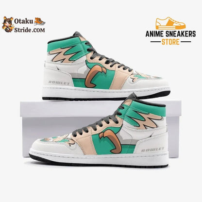 Custom Rowlet Pokemon Anime Shoes Where anime meets fashion