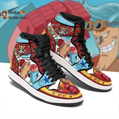 Anime One Piece Custom Printed Franky Sneakers – Unique and Stylish Footwear