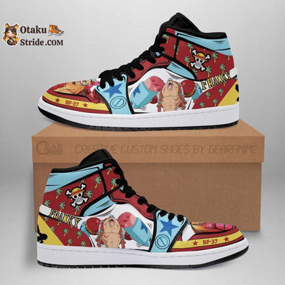 Anime One Piece Custom Printed Franky Sneakers – Unique and Stylish Footwear