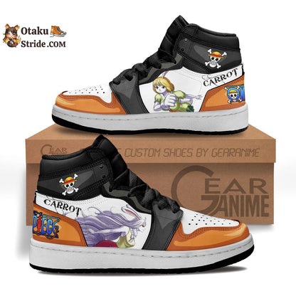 Custom Anime Carrot Kids Sneakers – One Piece Inspired Shoes