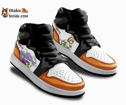 Custom Anime Carrot Kids Sneakers – One Piece Inspired Shoes