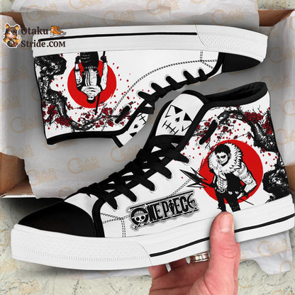 Custom Anime High Top Sneakers – Charlotte Katakuri One Piece Japan Style Footwear