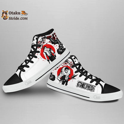 Custom Anime High Top Sneakers – Charlotte Katakuri One Piece Japan Style Footwear