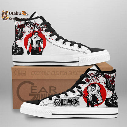 Custom Anime High Top Sneakers – Charlotte Katakuri One Piece Japan Style Footwear