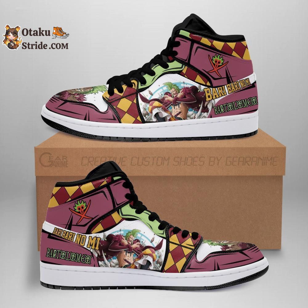 Custom Anime One Piece Batolomeo Sneakers