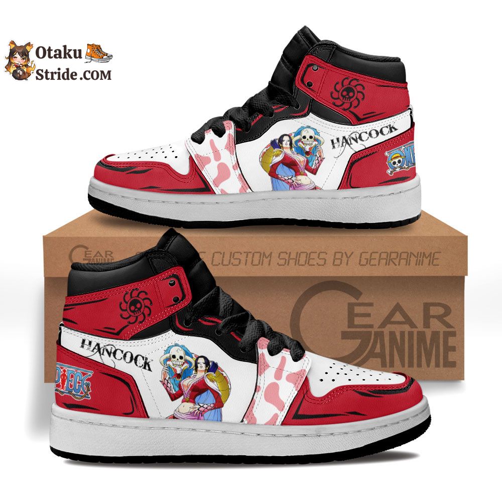 Custom Anime One Piece Boa Hancock Kids Sneakers