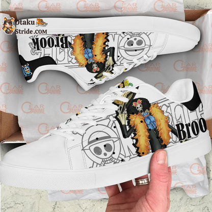 Custom Anime One Piece Brook Skate Sneakers