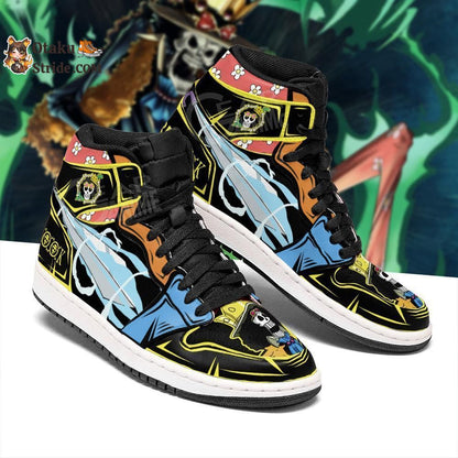 Custom Anime One Piece Brook Sword Sneakers