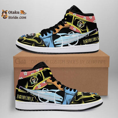 Custom Anime One Piece Brook Sword Sneakers