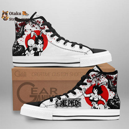 Custom Anime One Piece Carrot High Top Sneakers – Japan Style Footwear