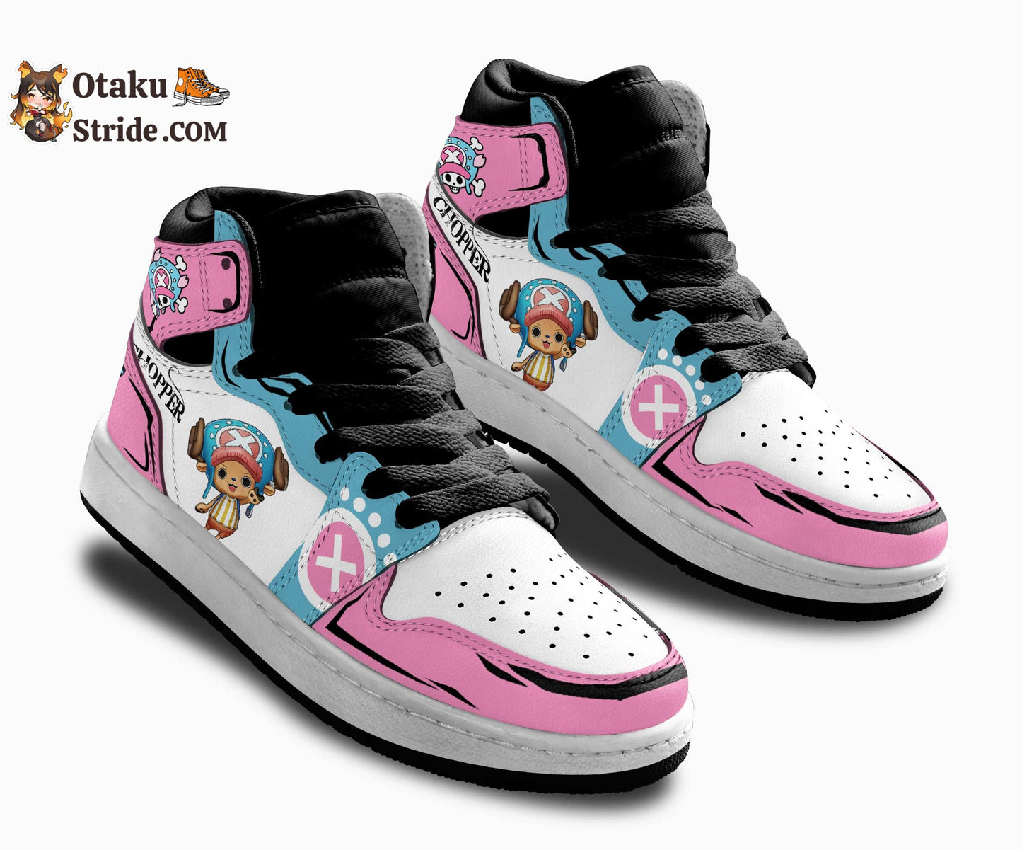 Custom Anime One Piece Chopper Sneakers must-have for fans