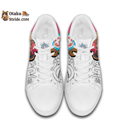 Custom Anime One Piece Chopper Skate Sneakers – Unique Printed Footwear