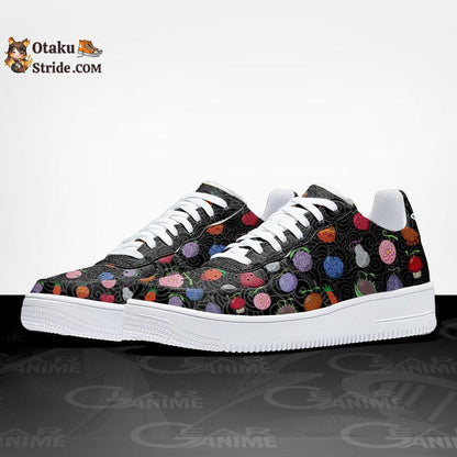 Custom Anime One Piece Devil Fruits Air Sneakers – Unique Printed Footwear