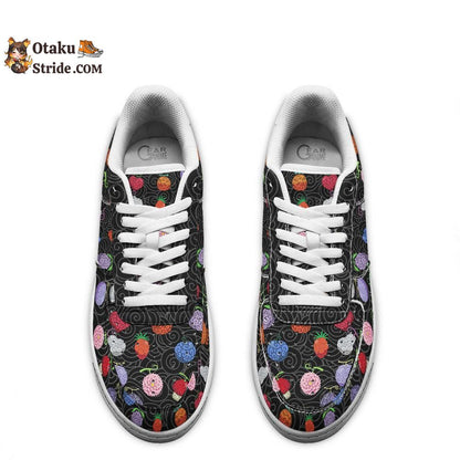 Custom Anime One Piece Devil Fruits Air Sneakers – Unique Printed Footwear