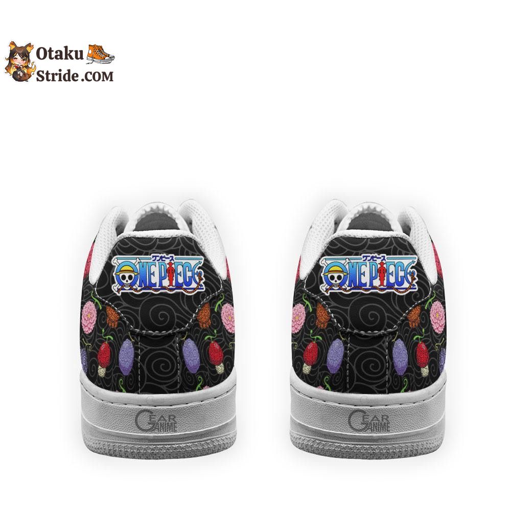 Custom Anime One Piece Devil Fruits Air Sneakers – Unique Printed Footwear