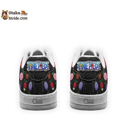 Custom Anime One Piece Devil Fruits Air Sneakers – Unique Printed Footwear