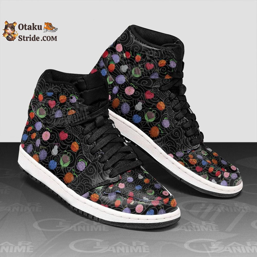 Custom Anime One Piece Devil Fruits Sneakers – Unique Printed Footwear