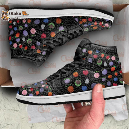 Custom Anime One Piece Devil Fruits Sneakers – Unique Printed Footwear