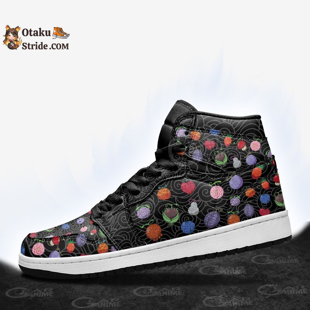 Custom Anime One Piece Devil Fruits Sneakers – Unique Printed Footwear