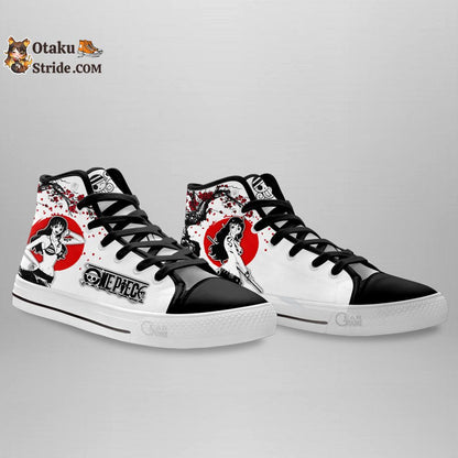 Custom Anime One Piece High Top Shoes – Nami Sneakers with Japan Style Print