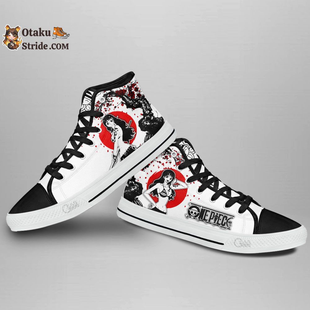 Custom Anime One Piece High Top Shoes – Nami Sneakers with Japan Style Print