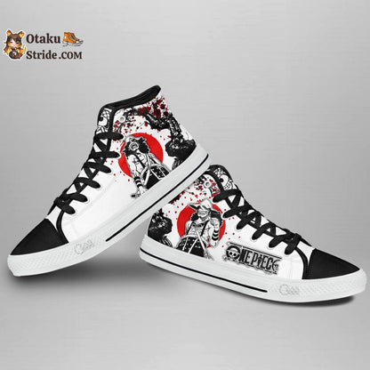 Custom Anime One Piece High Top Sneakers – Usopp Japan Style Footwear