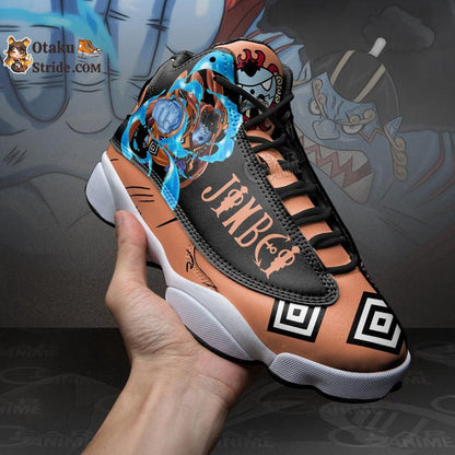 Custom Anime One Piece Jinbei Sneakers for Fans