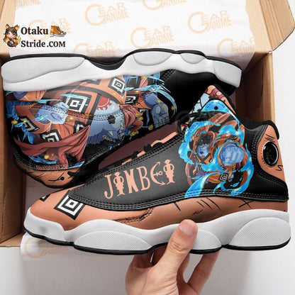 Custom Anime One Piece Jinbei Sneakers for Fans