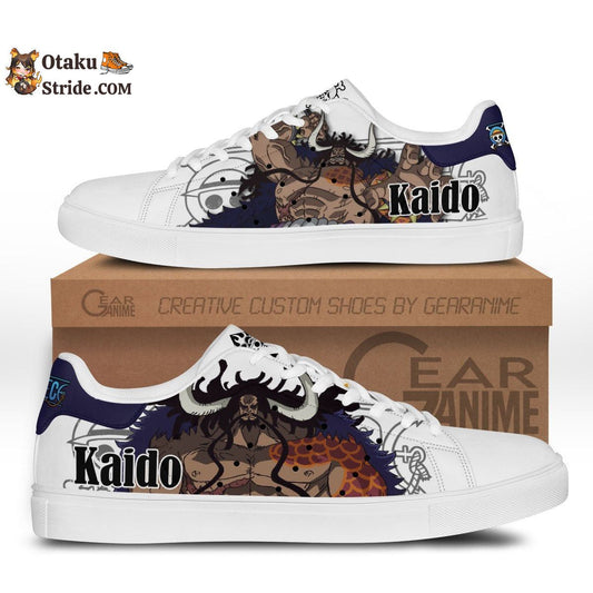 Custom Anime One Piece Kaido Skate Sneakers for Anime Fans