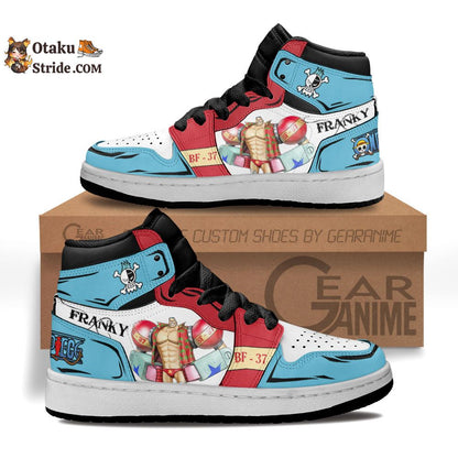 Custom Anime One Piece Kids Sneakers – Franky Printed Shoes