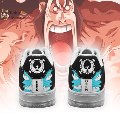 Custom Anime One Piece Kouzuki Oden Air Sneakers for Fans