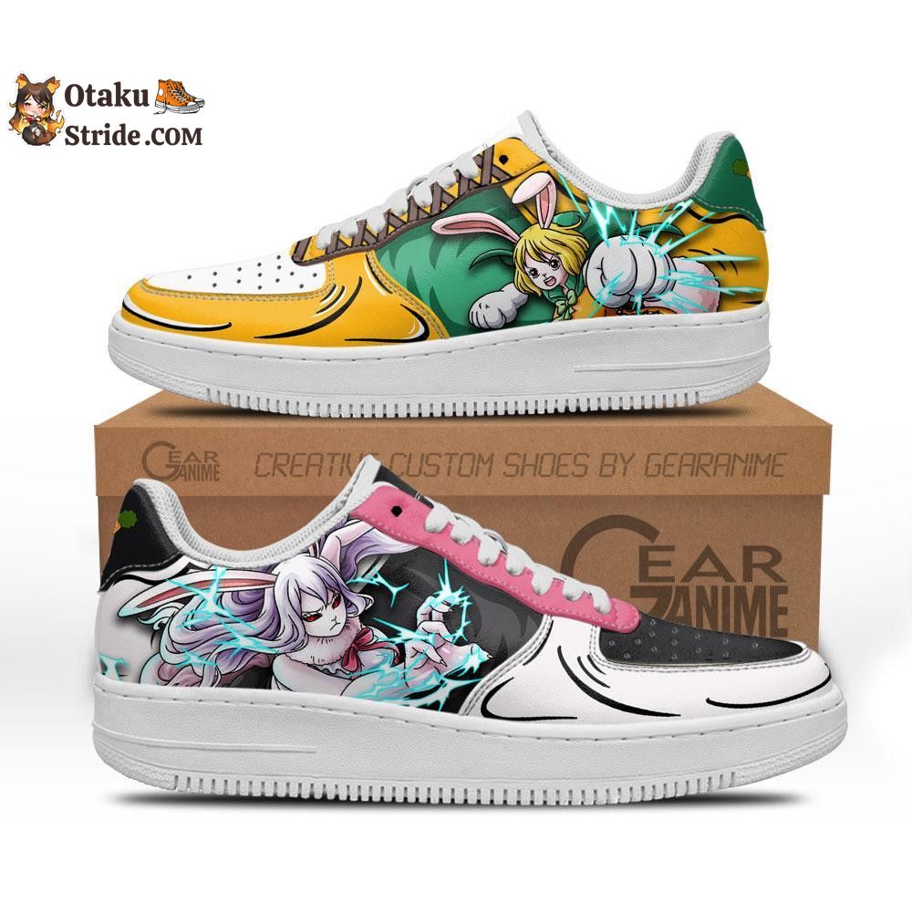 Custom Anime One Piece Mink Carrot Air Sneakers for Anime Fans