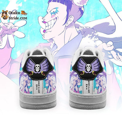 Custom Anime One Piece Mr 2 Bon Clay Air Sneakers – Unique Printed Footwear