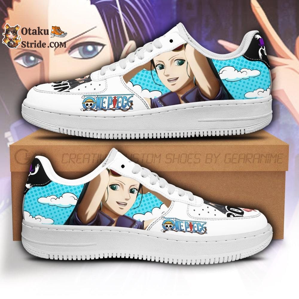 Custom Anime One Piece Nico Robin Air Sneakers – Unique Printed Footwear