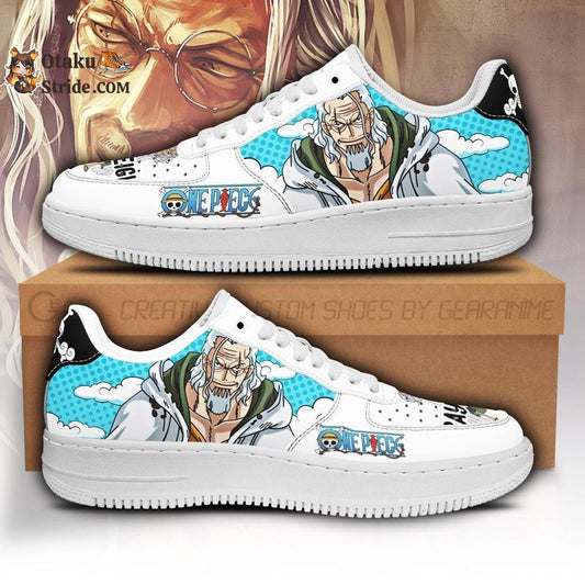 Custom Anime One Piece Rayleigh Air Sneakers for Fans – Unique Printed Footwear