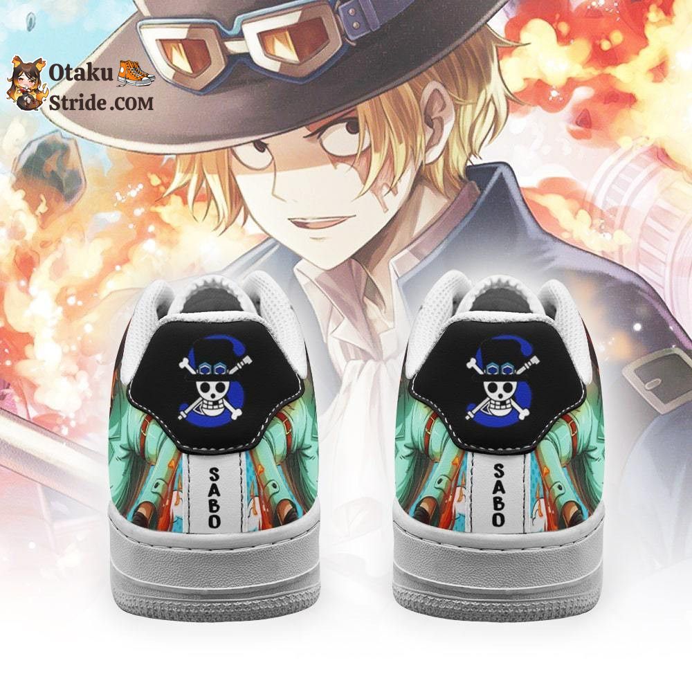 Custom Anime One Piece Sabo Air Sneakers – Unique Printed Footwear