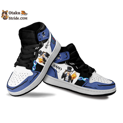 Custom Anime One Piece Sabo Sneakers Perfect for everyday wear