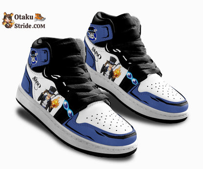 Custom Anime One Piece Sabo Sneakers Perfect for everyday wear