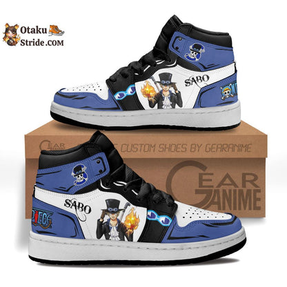 Custom Anime One Piece Sabo Sneakers Perfect for everyday wear