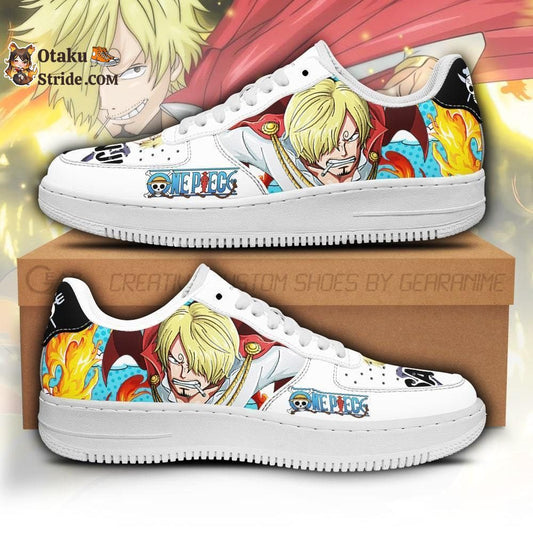 Custom Anime One Piece Sanji Air Sneakers – Unique Printed Footwear