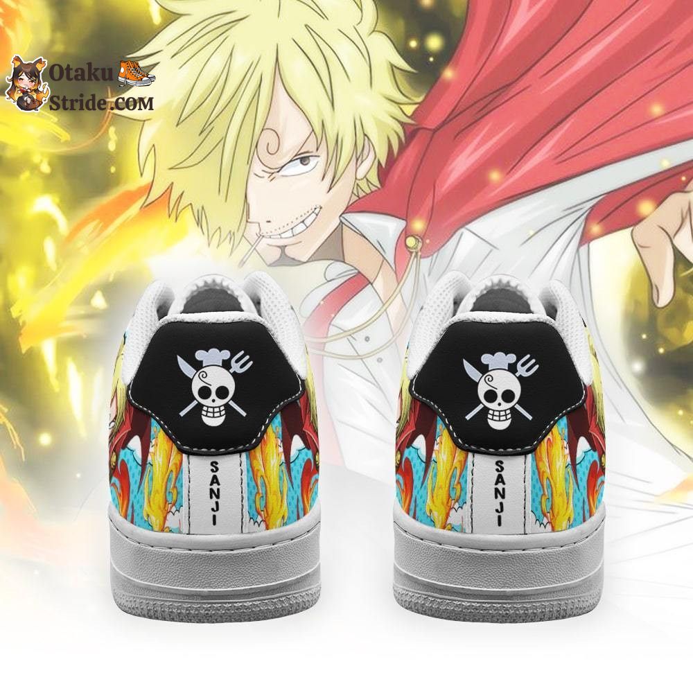 Custom Anime One Piece Sanji Air Sneakers – Unique Printed Footwear