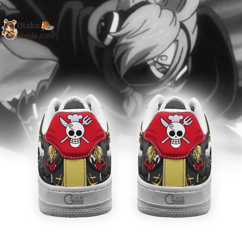 Custom Anime One Piece Sanji Raid Suit Air Sneakers – Unique Printed Footwear