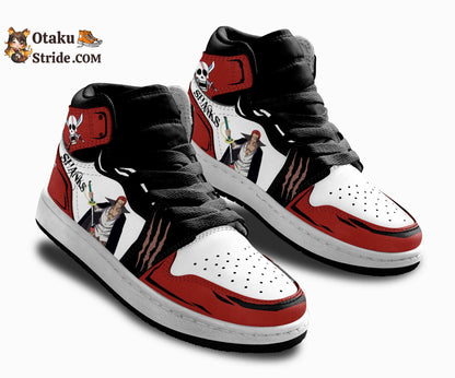 Custom Anime One Piece Shanks Kids Sneakers – Unique Printed Footwear