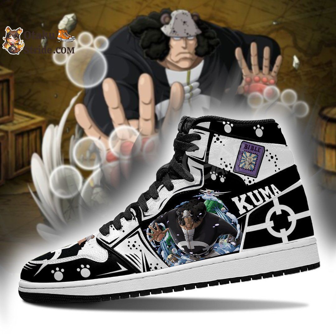 Custom Anime One Piece Shoes – Bartholomew Kuma Sneakers for True Fans